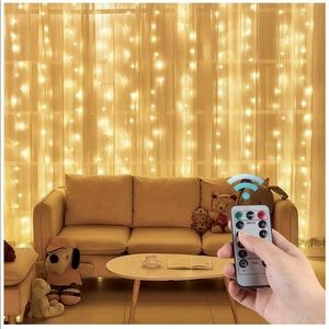 LED fairy lights wall decor